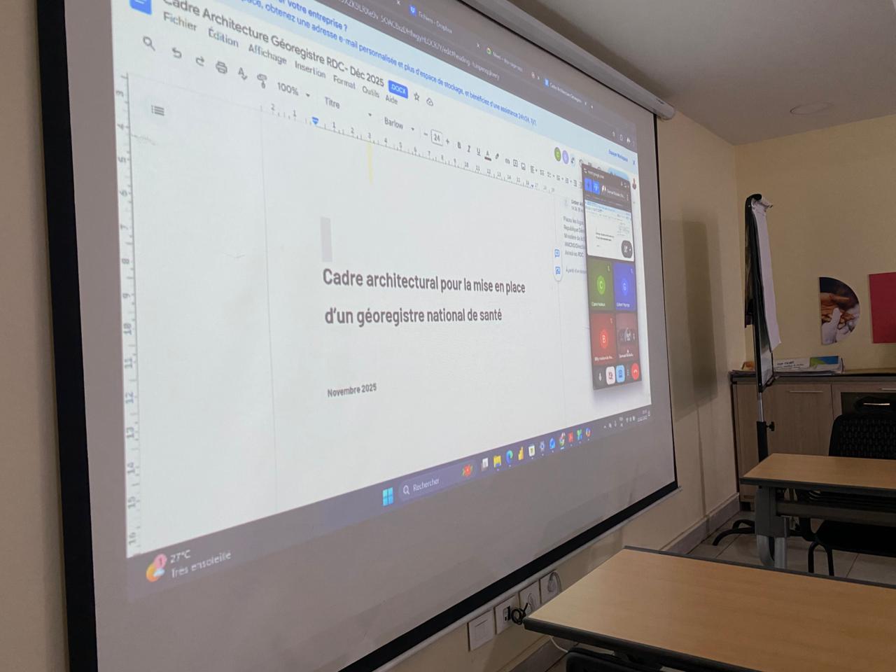 Towards a Reference Framework for the National Health Georegistry in the Democratic Republic of Congo